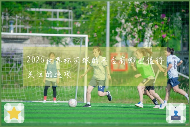 2026世界杯买球的平台有哪些值得关注的选项
